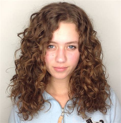 cute haircuts for natural curly hair|haircuts for slightly curly hair.